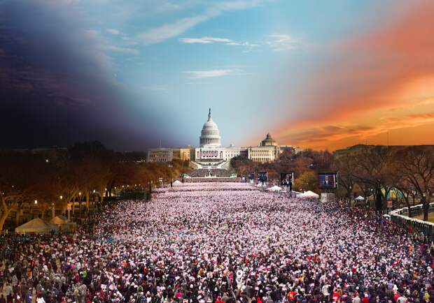 Президентская инаугурация 2013 года, Вашингтон, США.