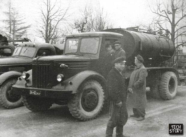 МАЗ 200 - первый большегрузный автомобиль в СССР  $200, автомобиль, большегрузный, маз, первый, ссср