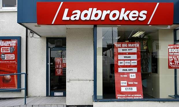 Ladbrokes отметила незначительный рост выручки