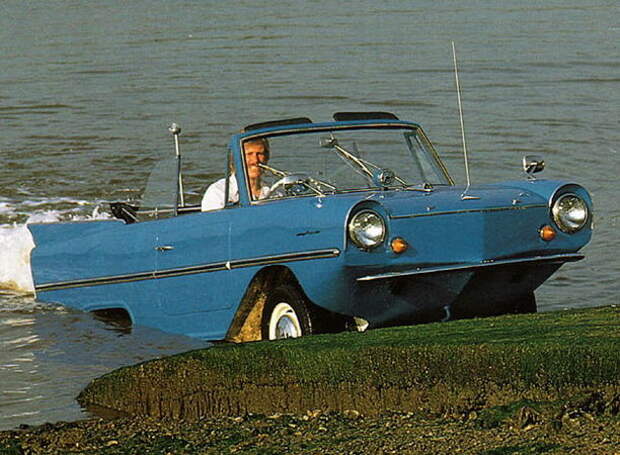 Амфибия Amphicar 770 (1961-68) авто, история