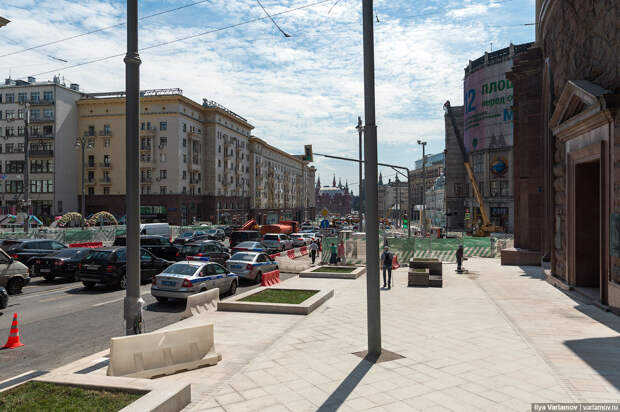 Тверскую открыли после реконструкции... но что-то не так...