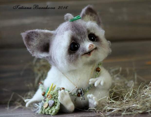 войлочные игрушки Татьяны Бараковой