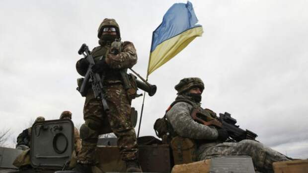 Украинские солдаты 