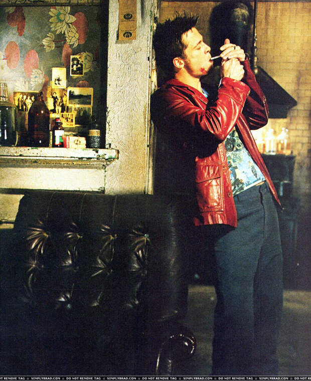 Брэд Питт (Brad Pitt) в фотосессии для фильма «Бойцовский клуб» (Fight Club) (1999), фото 10