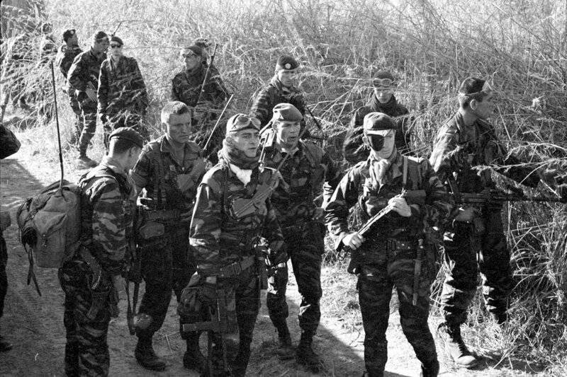 Боевые операции Иностранного легиона во второй половине XX века - 1 часть