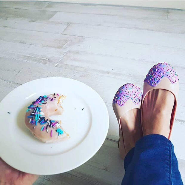 Дизайнер делает обувь в виде десертов, Крис Кэмпбелл, Chris Campbell