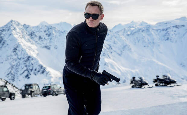 Кадр из нового фильма про Бонда "	 007: СПЕКТР"