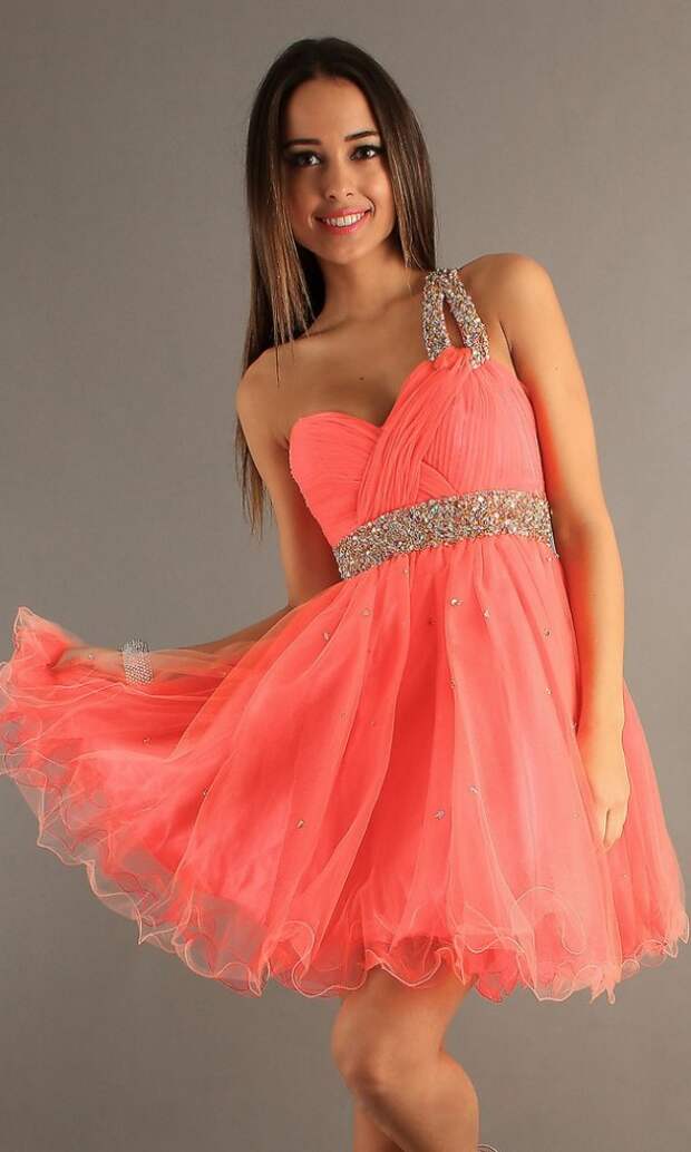 coral bridal dresses