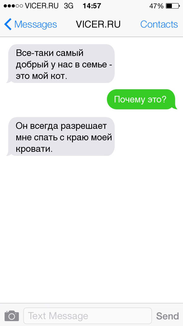 смс о домашних животных 