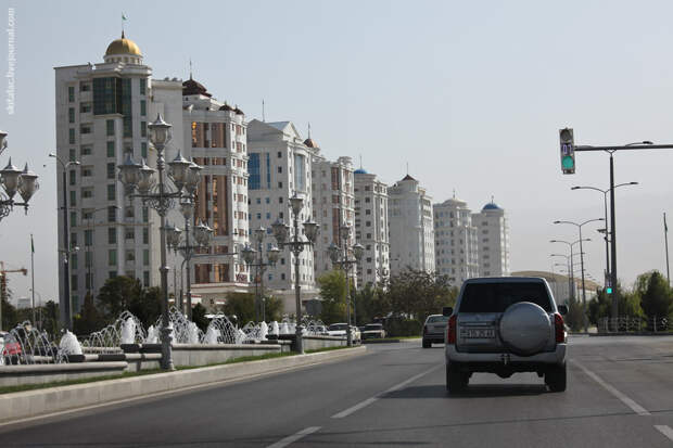 Ашгабат - беломраморный город-сад и столица Нейтрального Туркменистана