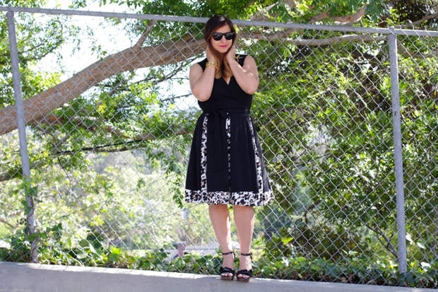 Cute Wrap Dress for Spring | Rossana Vanoni
