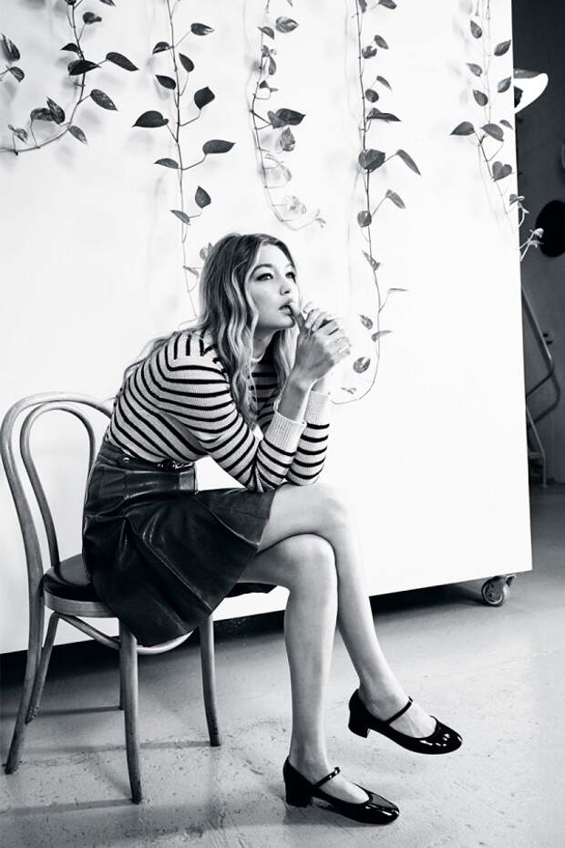 джиджи хадид британский vogue