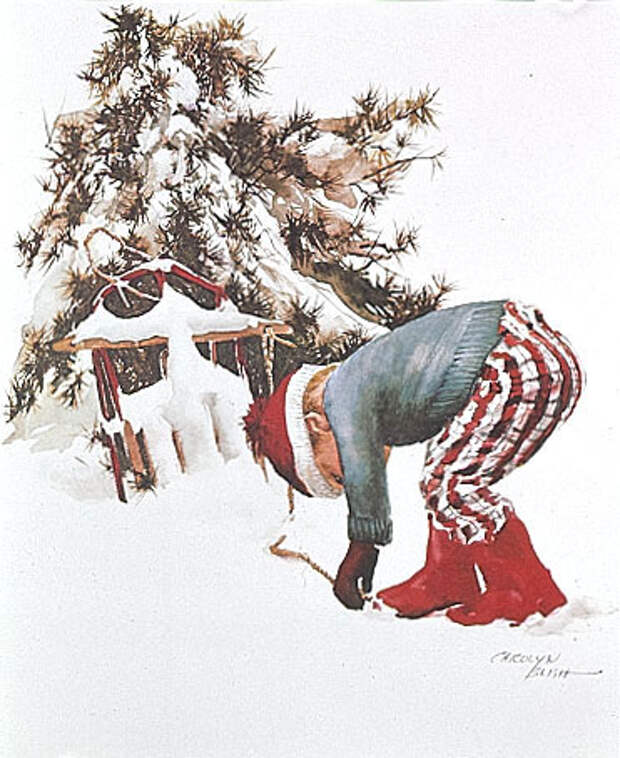 Художница Кэролин Блиш