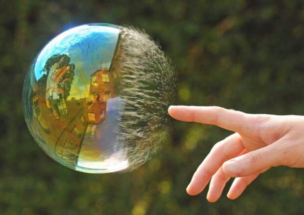 5. Лопающийся пузырь искусство, моменты, прикол, фото