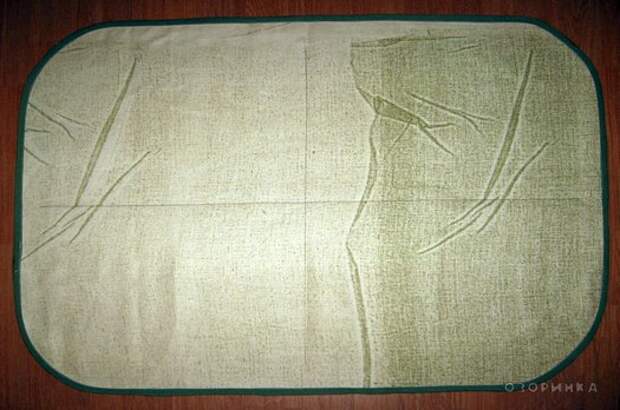 процесс изготовления коврика
