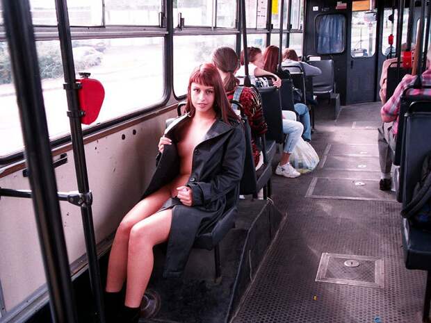 Поездка в автобусе - это не всегда скучно! авто, прикол, факты