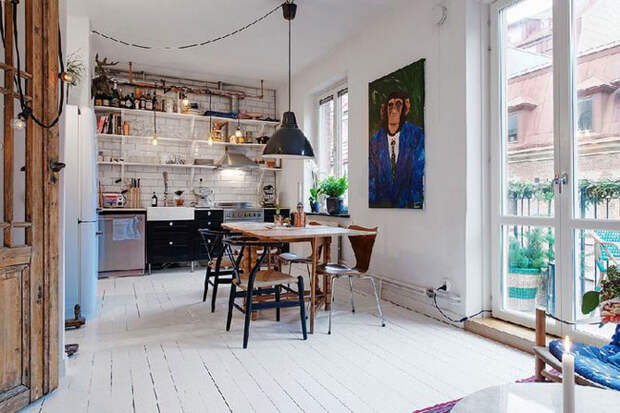 Как освежить старую малогабаритку: реальный пример в Швеции