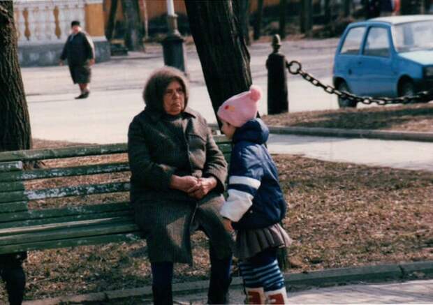 Архивные фотографии немецкого туриста: Россия, март 1992 года