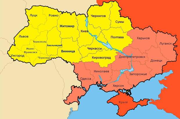В Совете Федерации рассказали о возможности вхождения части Украины в  состав России