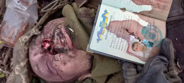 Это село Сулиговка, южнее Изюма. Несколько дней там шли ожесточённые бои, мы взяли село.