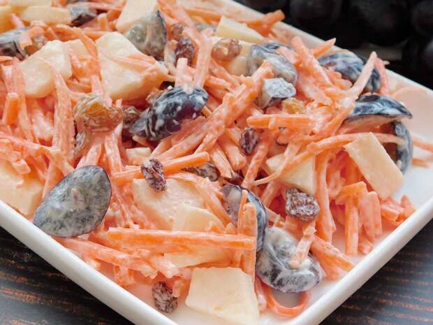 Салаты из моркови - 9 вкусных рецептов