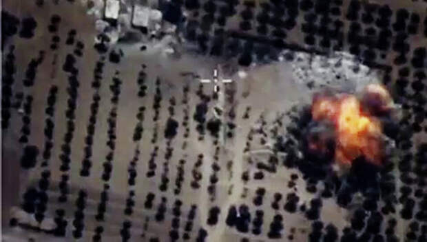 Точечные авиационные удары по укрытиям и складам ГСМ в провинции Идлиб