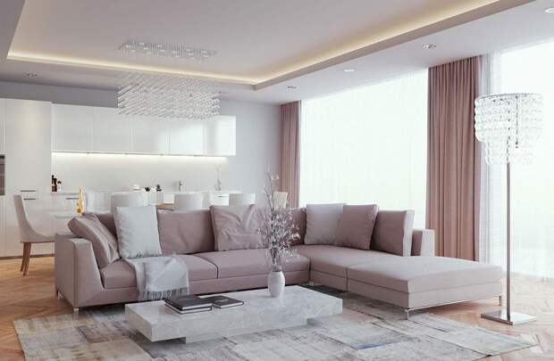 Как выбрать люстру для натяжного потолка в зал и другие комнаты (67 фото)