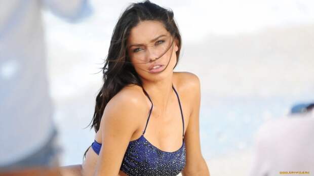Adriana Lima, девушки, купальник