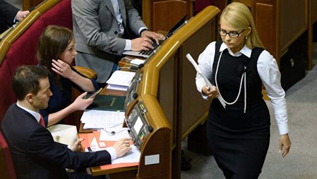 Лидер фракции ВО Батькивщина Юлия Тимошенко. Архивное фото