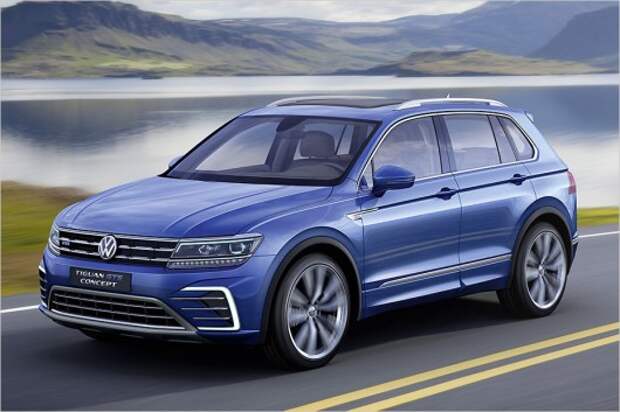 Будущие внедорожники и кроссоверы Volkswagen