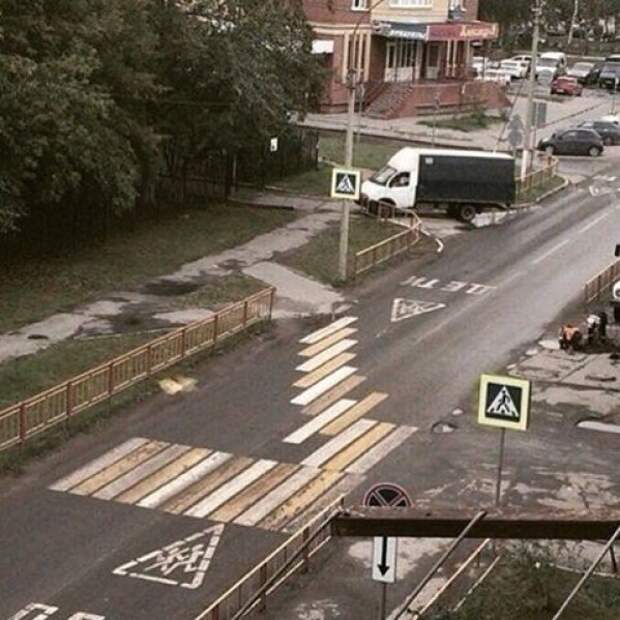 чего только не увидишь на русских дорогах 