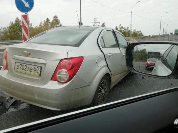 Авария дня. Момент смертельного ДТП в Подмосковье 