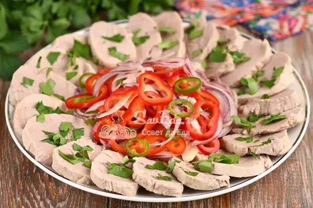Из вареного мяса готовлю вкусные закуски (два разных варианта приготовления)