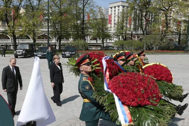Канцлер Германии Ангела Меркель и президент России Владимир Путин