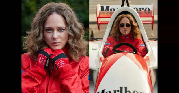 Аглая Тарасова снялась в образе гонщицы Формулы-1 на фоне скандала с наркотиками