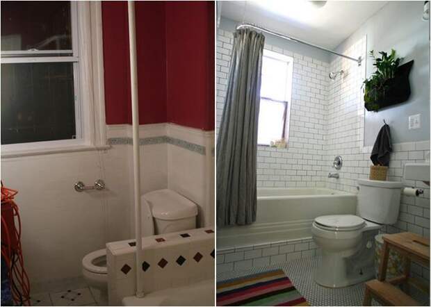 Удивительные превращения ванной: до и после