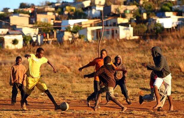 футбольная игра в ЮАР