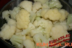 Цветная капуста в пивном кляре