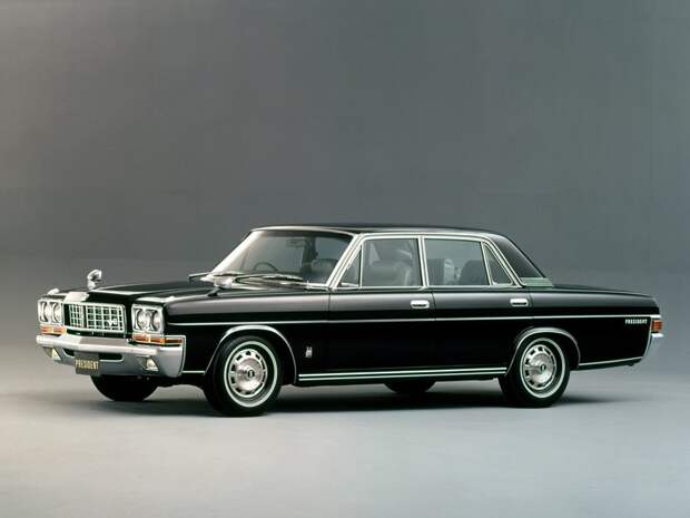 Его величество Nissan President V8 nissan, president, авто, редкие автомобили