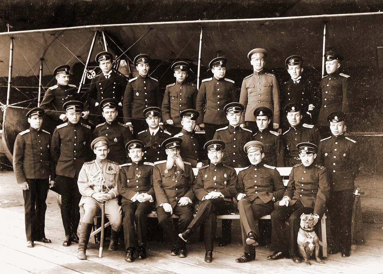 05. Группа офицеров школы морской авиации 05. Группа офицеров школы морской авиации