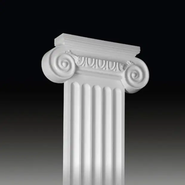 Пилястра в сборе 1. Полиуретановые колонны. Полиуретановые колонны. Пилястры в готике. 008.