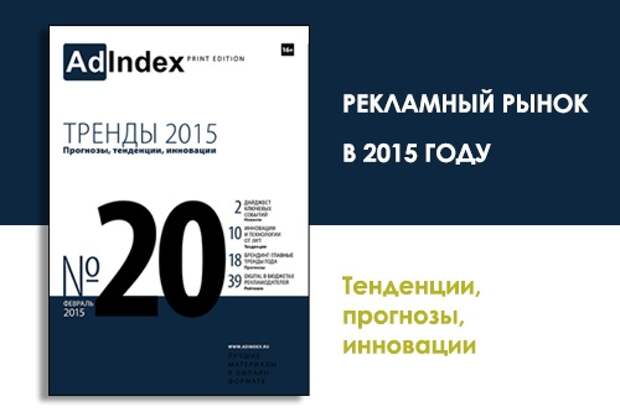 Карта рекламного рынка adindex