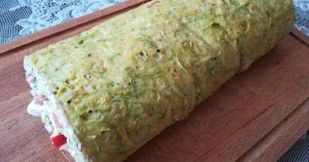 Кабачковый рулет