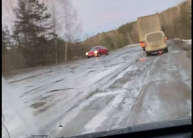 Рязанец показал «смытую» дорогу на Касимов