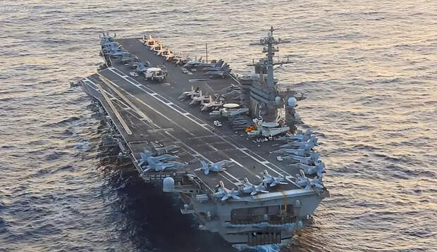 КСИР объявил о пуске крылатых ракет по американскому авианосцу «Авраам Линкольн»