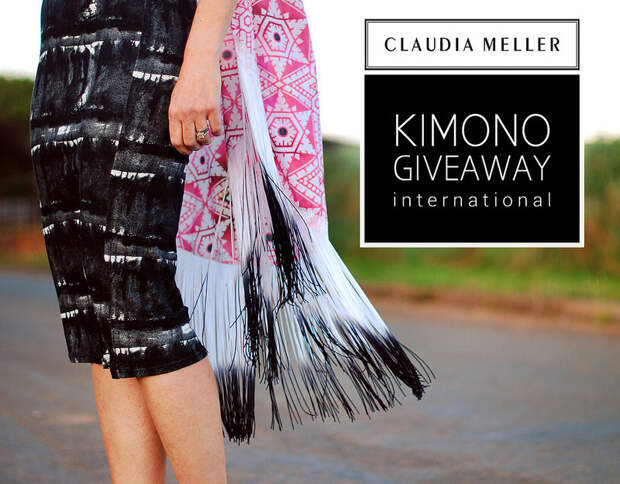 Claudia Meller kimono giveaway