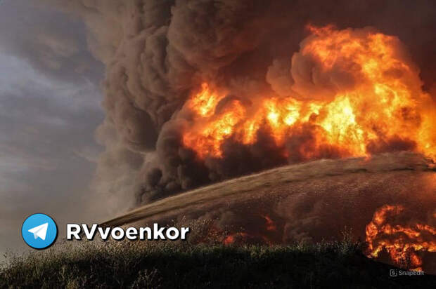 Дрон атаковал бензовоз в Днепропетровской области (ФОТО, ВИДЕО)