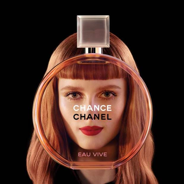 CHANEL-Chance-Eau-Vive-Rianne-Van-Rompaey-by-Jean-Paul-Goude-2015-Ad
