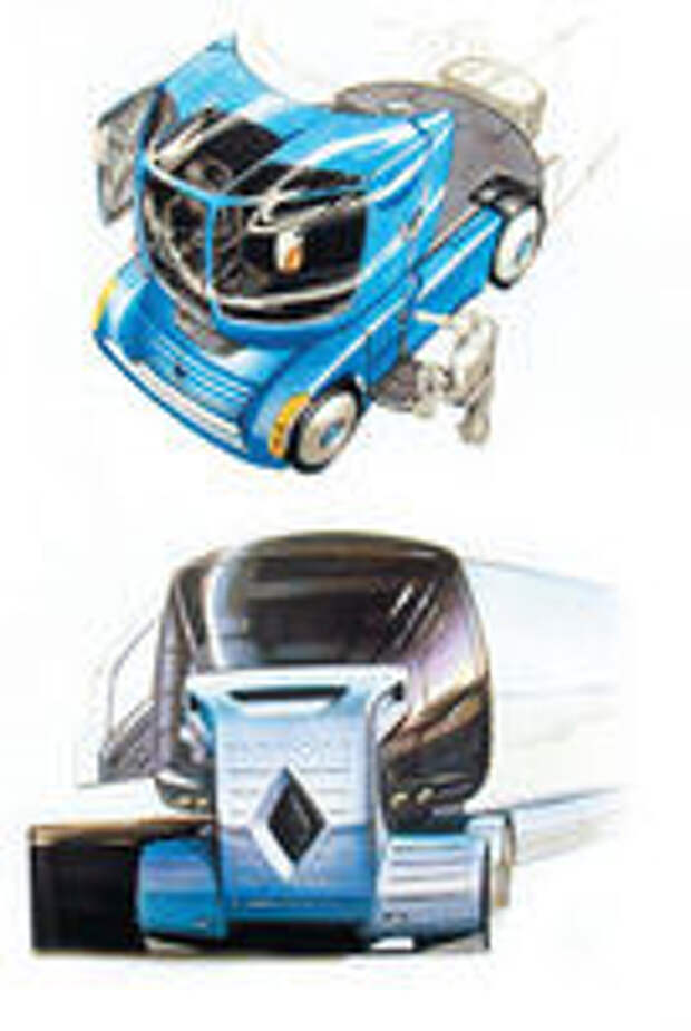 Новый Renault. Грузовики Рено 