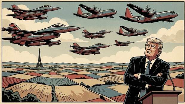 В офисе Макрона удивились словам Трампа о воздушном пространстве Франции